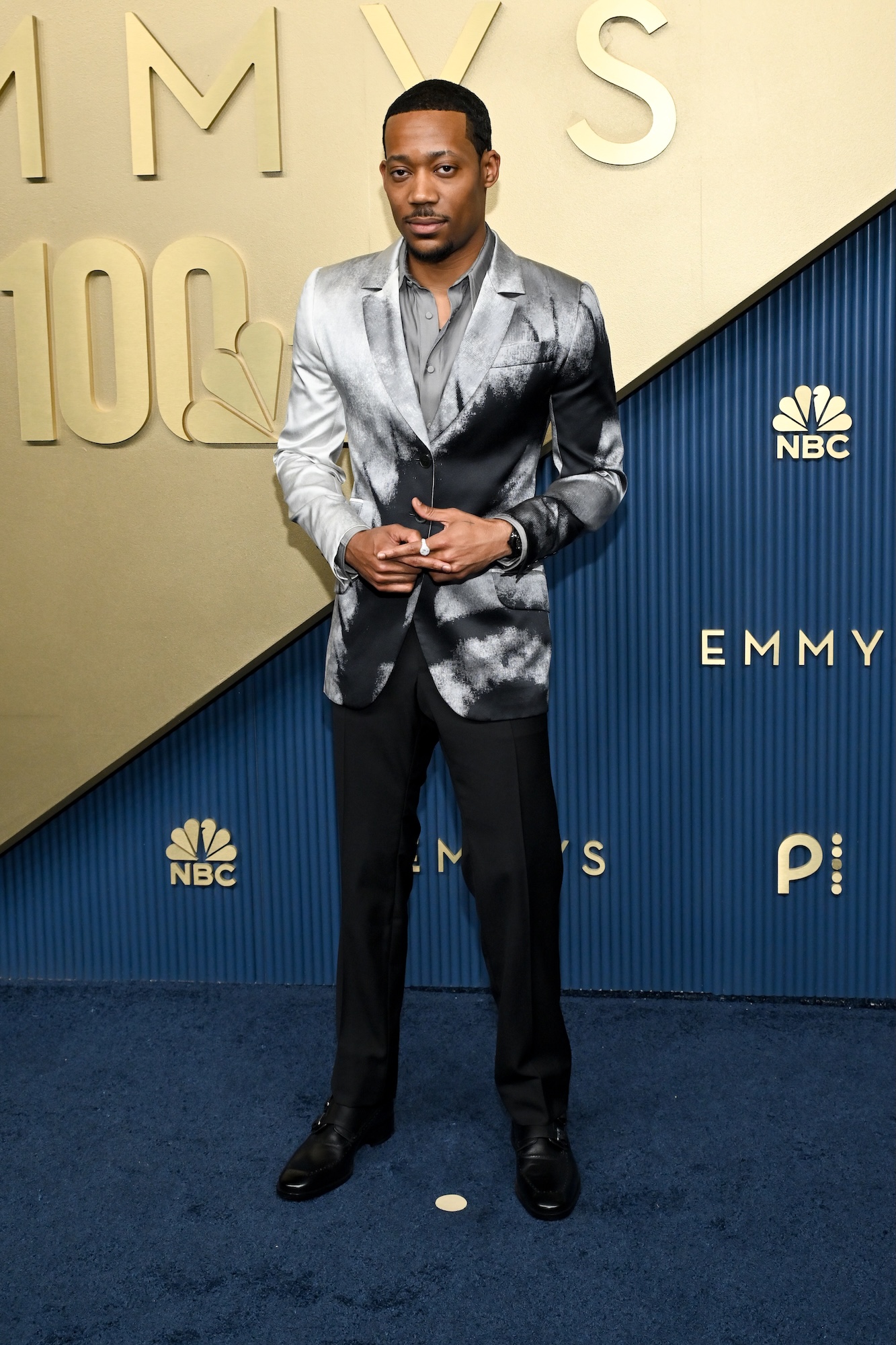Tyler James Williams at the 78th Emmy Awards held at Peacock Theater on September 14, 2026 in Los Angeles, California. (Photo by Michael Buckner/Variety via Getty Images)