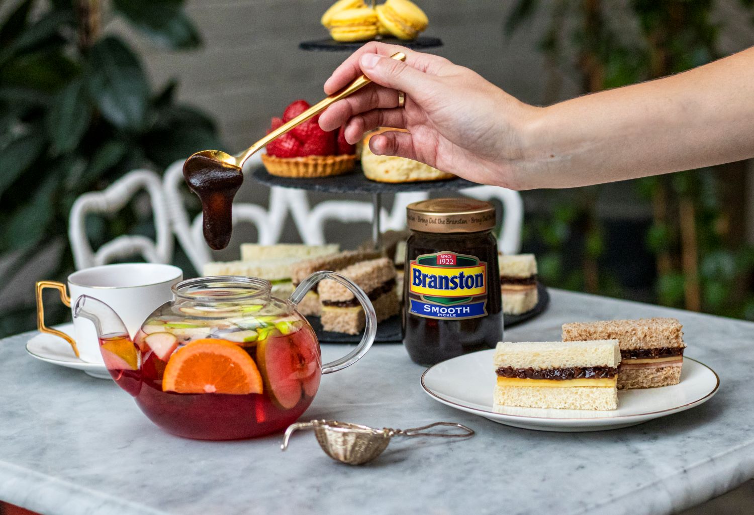 Branston Pickle-infused tea might be the strangest brew you’ll ever try