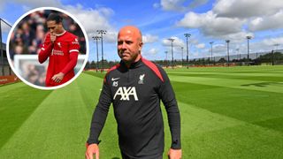 New Head Coach Arne Slot at AXA Training Centre on July 05, 2024 in Kirkby, England. (Photo by John Powell/Liverpool FC via Getty Images)