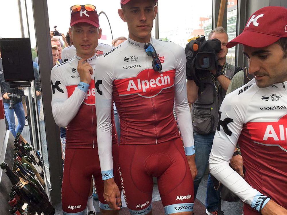 Katusha-Alpecin unveiled a new kit for the Tour de France
