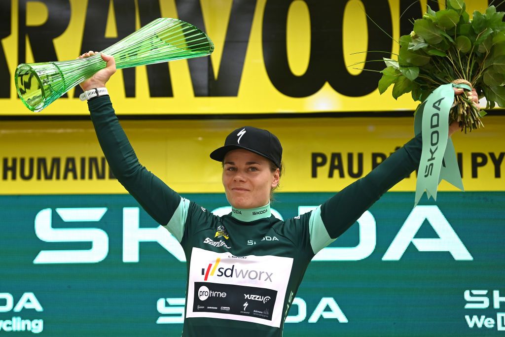 Lotte Kopecky (SD Worx) won the green points jersey