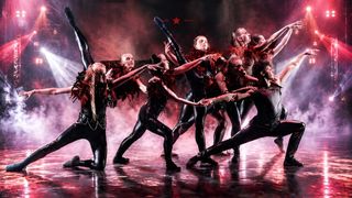 Aerosmith ballet poster artwork excerpt of dancers