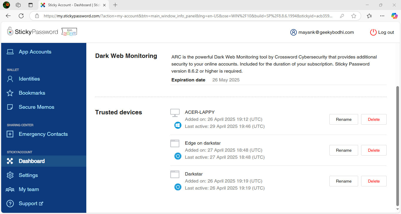 Sticky Password business plan review