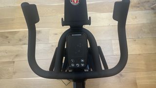 Schwinn IC4 being tested by Live Science contributor Maddy Bidulph