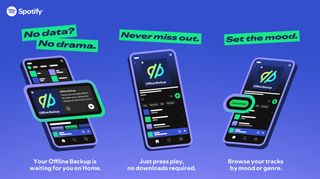 Spotify rolls out "Offline Backup" for continuous tunes when your signal is gone.