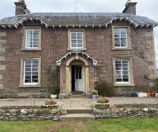 A B listed building with rotting timber framed windows