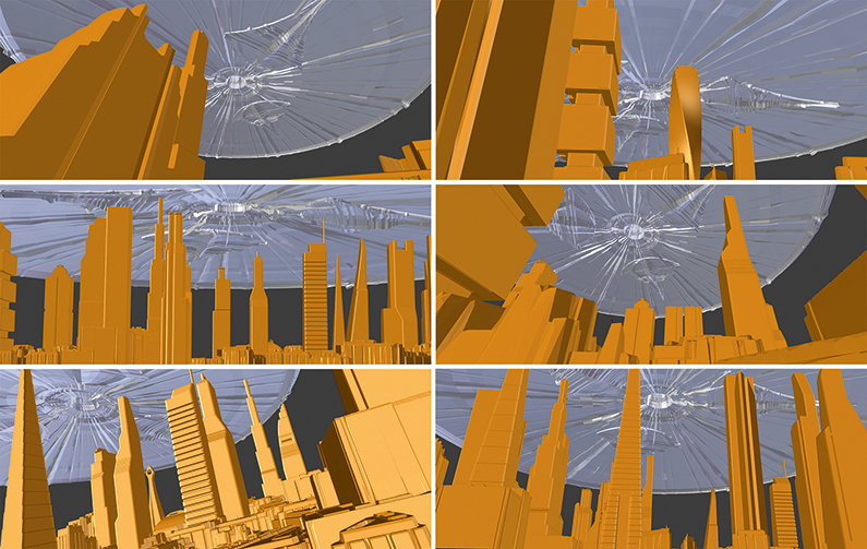 6 different building layouts