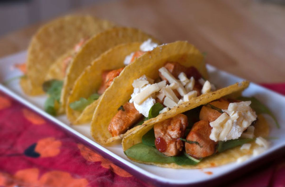 Easy chicken tacos | Mexican Recipes | GoodtoKnow