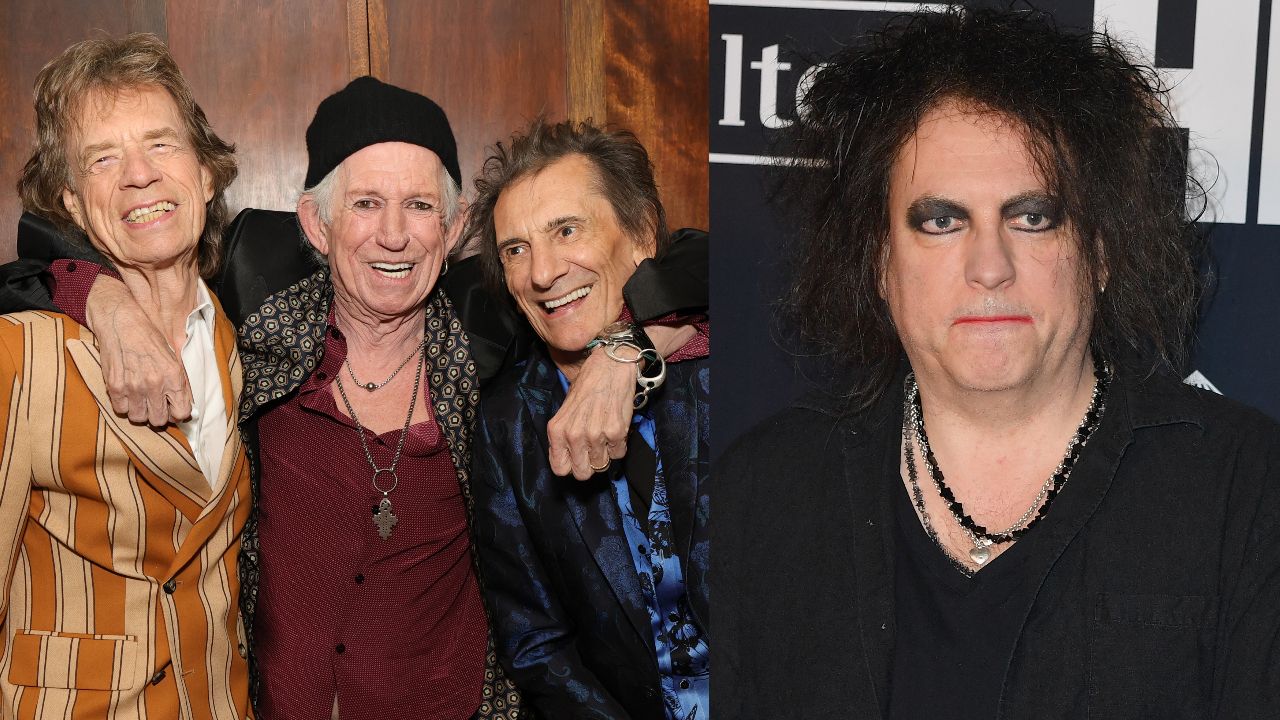 "I said, Well, while you’re here then, you better go and do something!" Mick Jagger explains how Robert Smith from The Cure became a surprise special guest on the new Rolling Stones album, Foreign Tongues