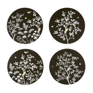 Black Chinoiserie Placemats