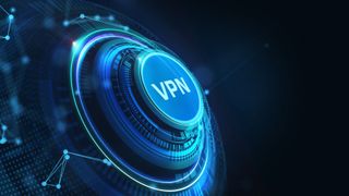 pulsante con dicitura VPN