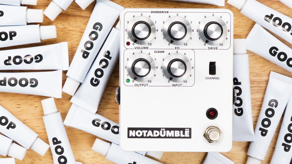 JHS Pedals NOTADÜMBLË: the new DIY pedal kit from the Kansas stompbox company requires no soldering, is keenly priced, and promises two channels of tone inspired by the holy grail tube amps favoured by the likes of Joe Bonamassa.