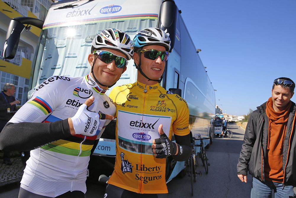 Michal Kwiatkowski and Gianni Meersman
