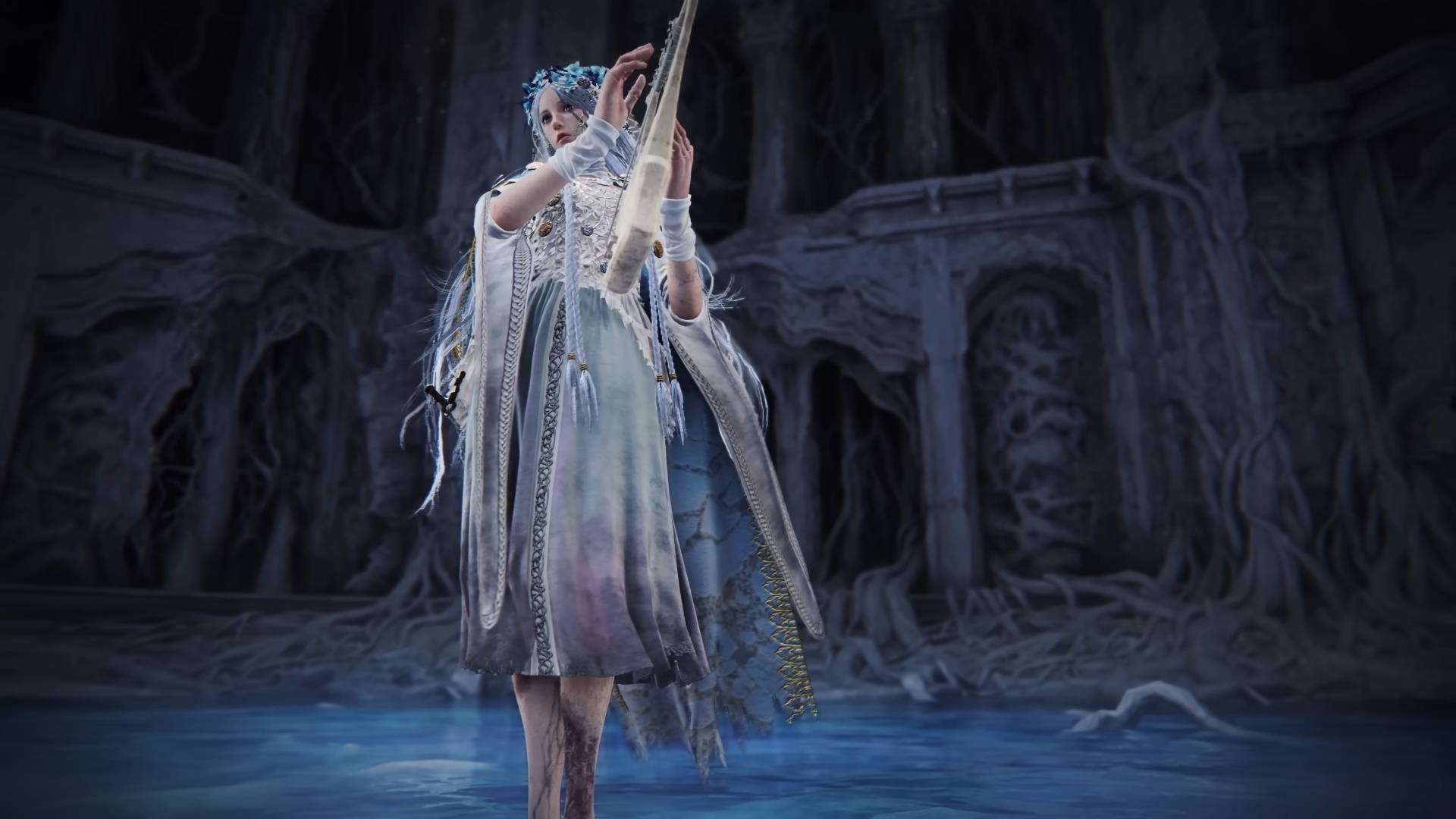 Elden Ring Nightreign characters classes Revenant woman with lyre