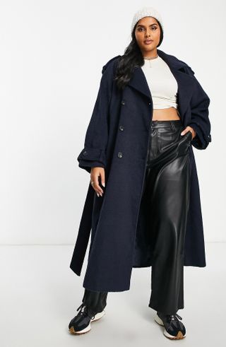 Curve Trench Coat