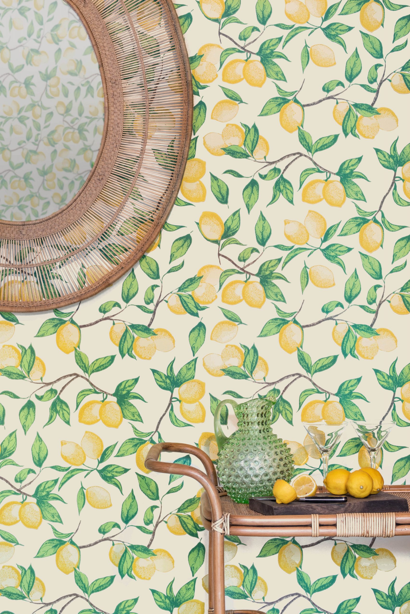 Barneby Gates' Capri Lemons wallpaper