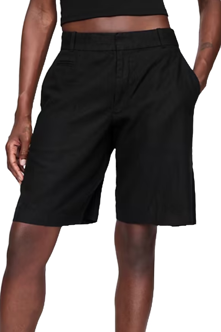 Gap, 365 Low Rise Linen-Blend Trouser Shorts