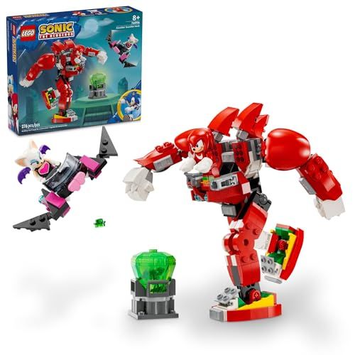 Lego Sonic the Hedgehog Knuckles&rsquo; Guardian Mech Building Toy Set
