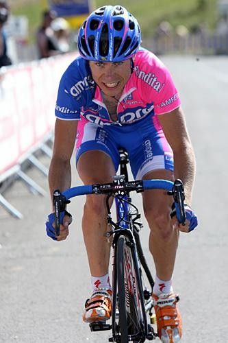 Damiano Cunego (Lampre) had another solid day in the mountains