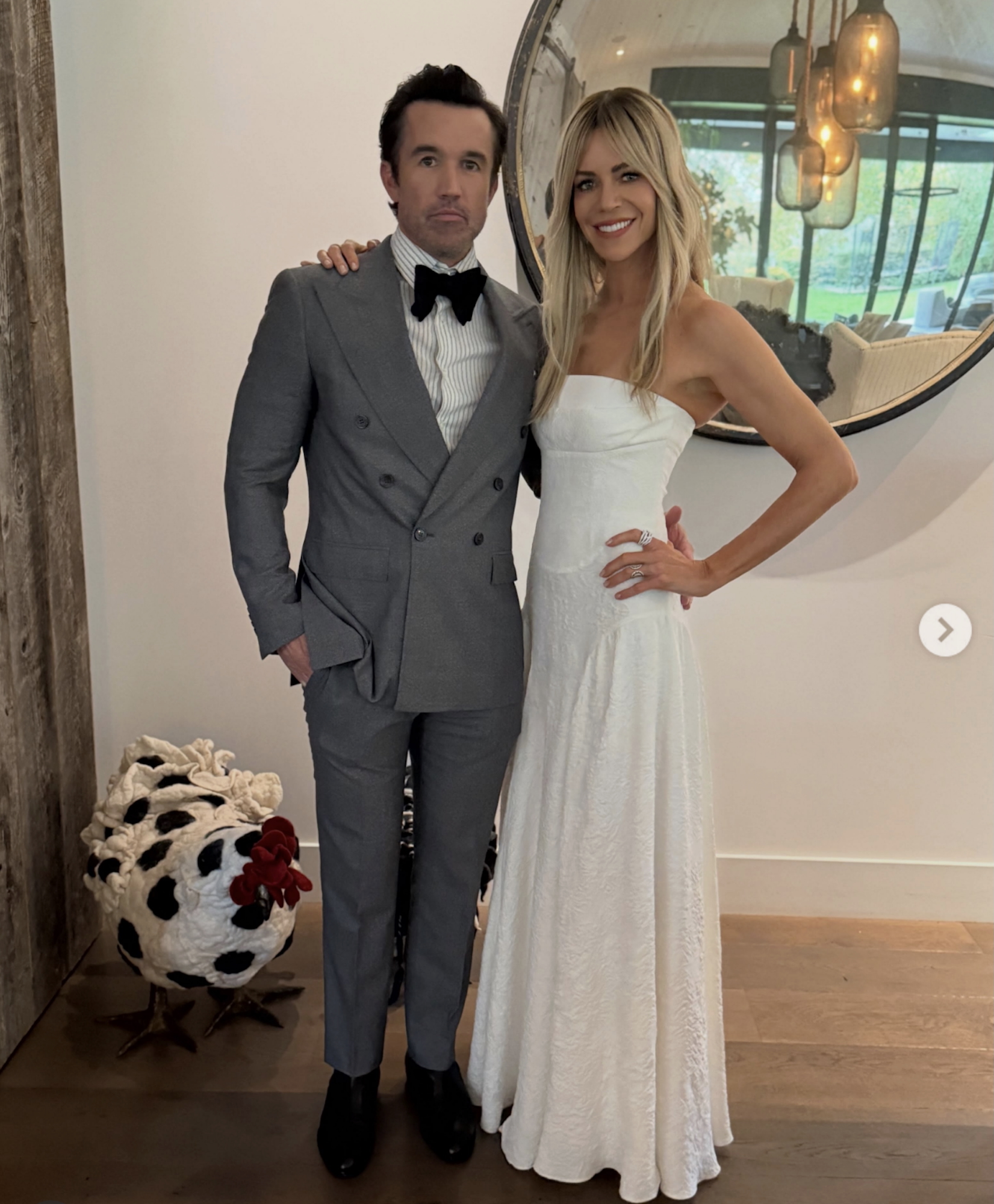Rob Mack and Kaitlin Olson dressed up for Emmys Night 2 in pic on Instagram Stories