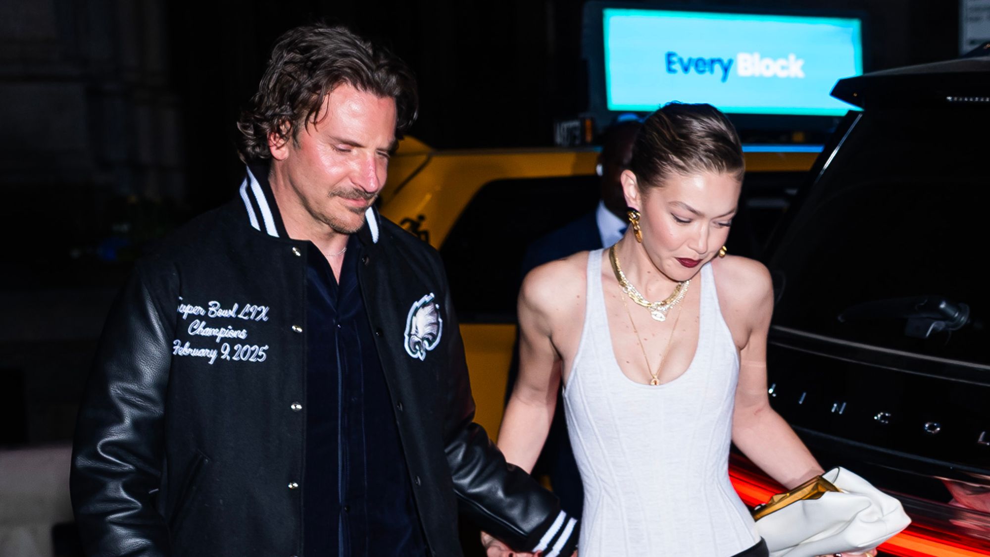 Bradley Cooper and Gigi Hadid in New York City