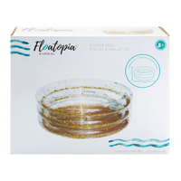 Inflatable 3 Ring Clear Pool with Gold Glitter |&nbsp;£14.99 at WHSmith
