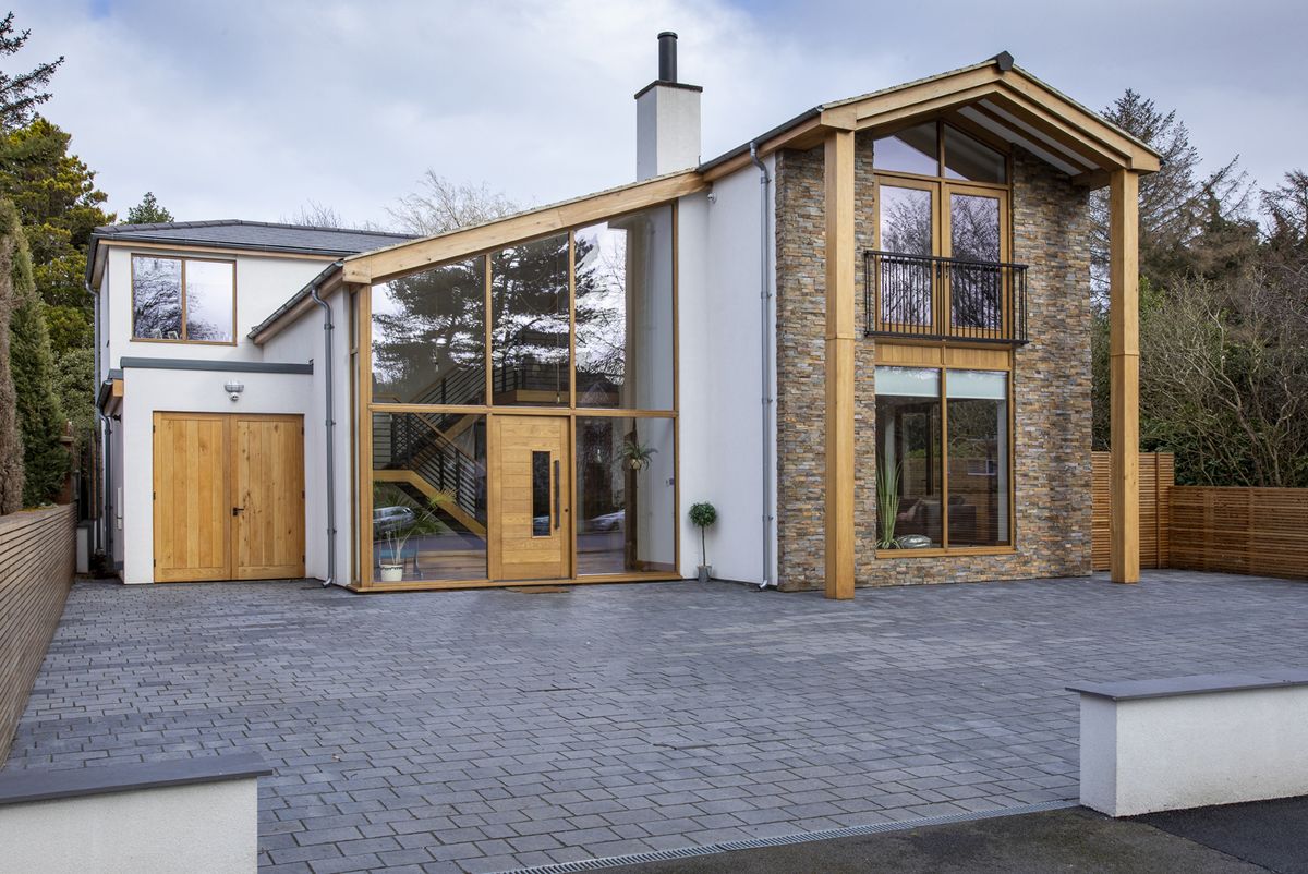 a renovation of a 1960s house
