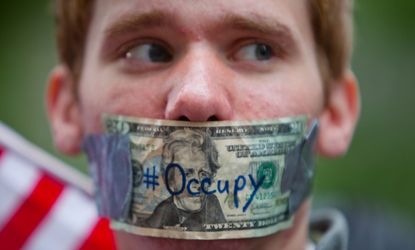 Occupy Wall Street protester, Oct. 4, 2011