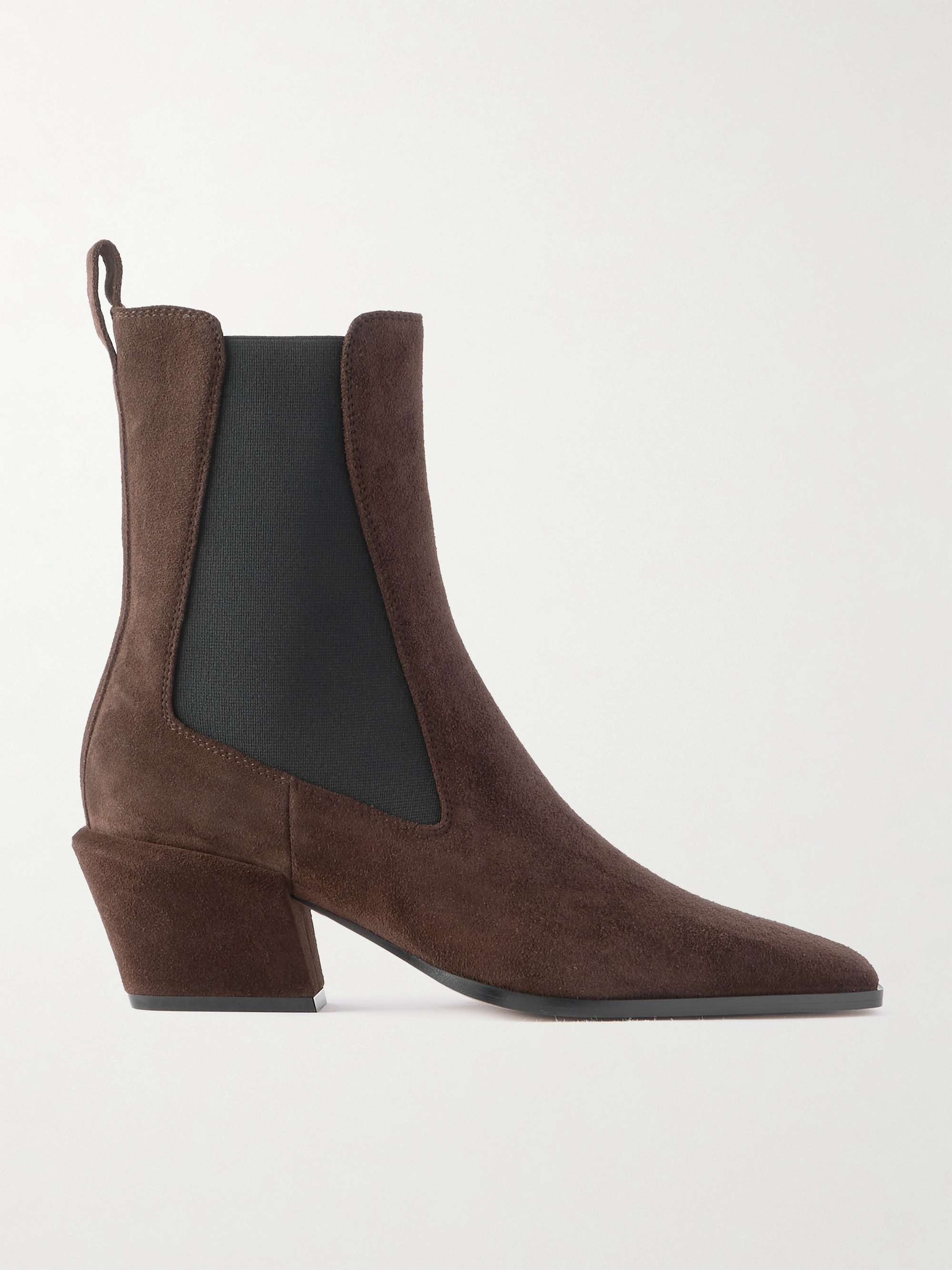 Bettina Suede Ankle Boots