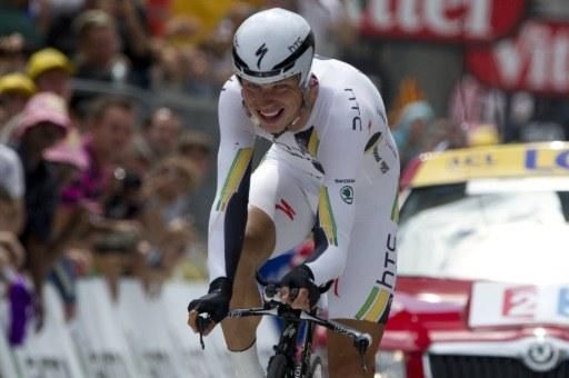 Tony Martin (HTC-Highroad) repeated his performance of the Dauphine in Grenoble, winning the stage in 55:33.