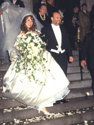 Mariah Carey and Tommy Mottola wedding