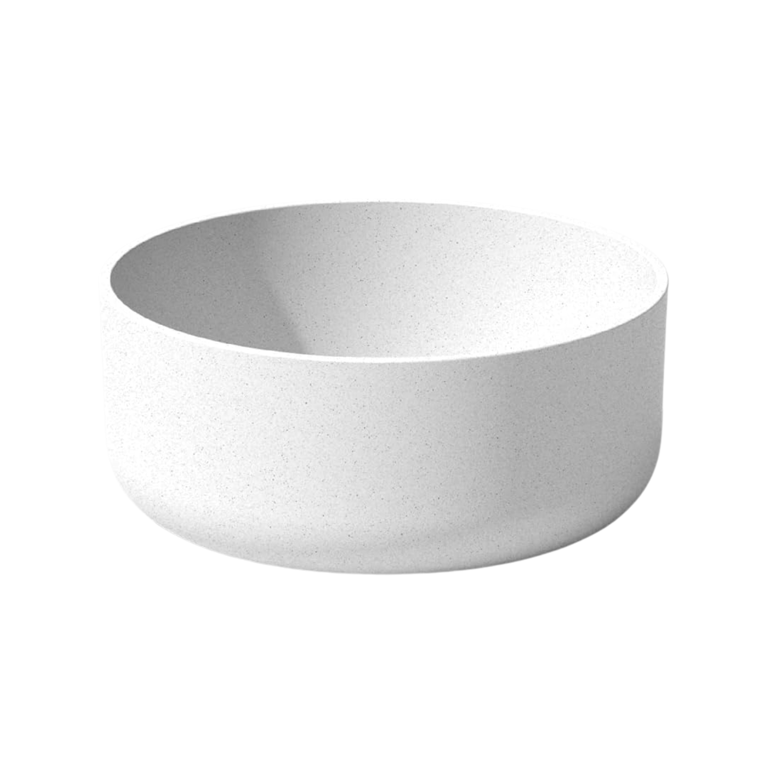 A white bowl planter