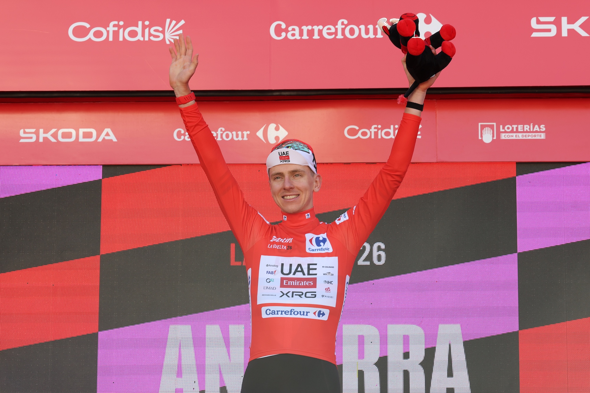 Vuelta a España GC standings - Tadej Pogačar increases overall lead after stage 4 solo victory