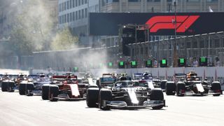 Ilham Aliyev watched the opening ceremony of the 2019 Formula-1 Azerbaijan Grand Prix and final race 27