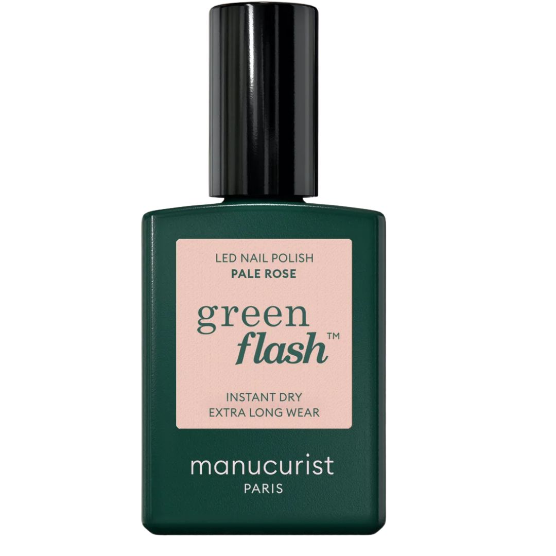 Esmalte en gel Manicurist Green Flash LED en rosa pálido