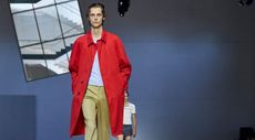 Prada Colourful Spring Outerwear on SS26 runway