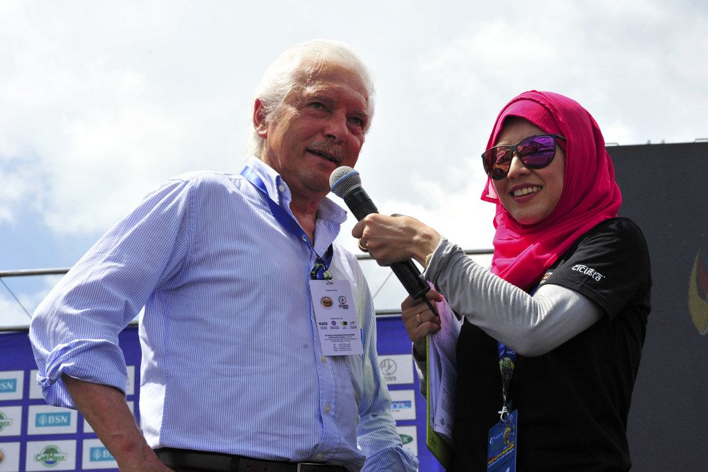 Gianni Savio at the 2017 Tour de Langkawi