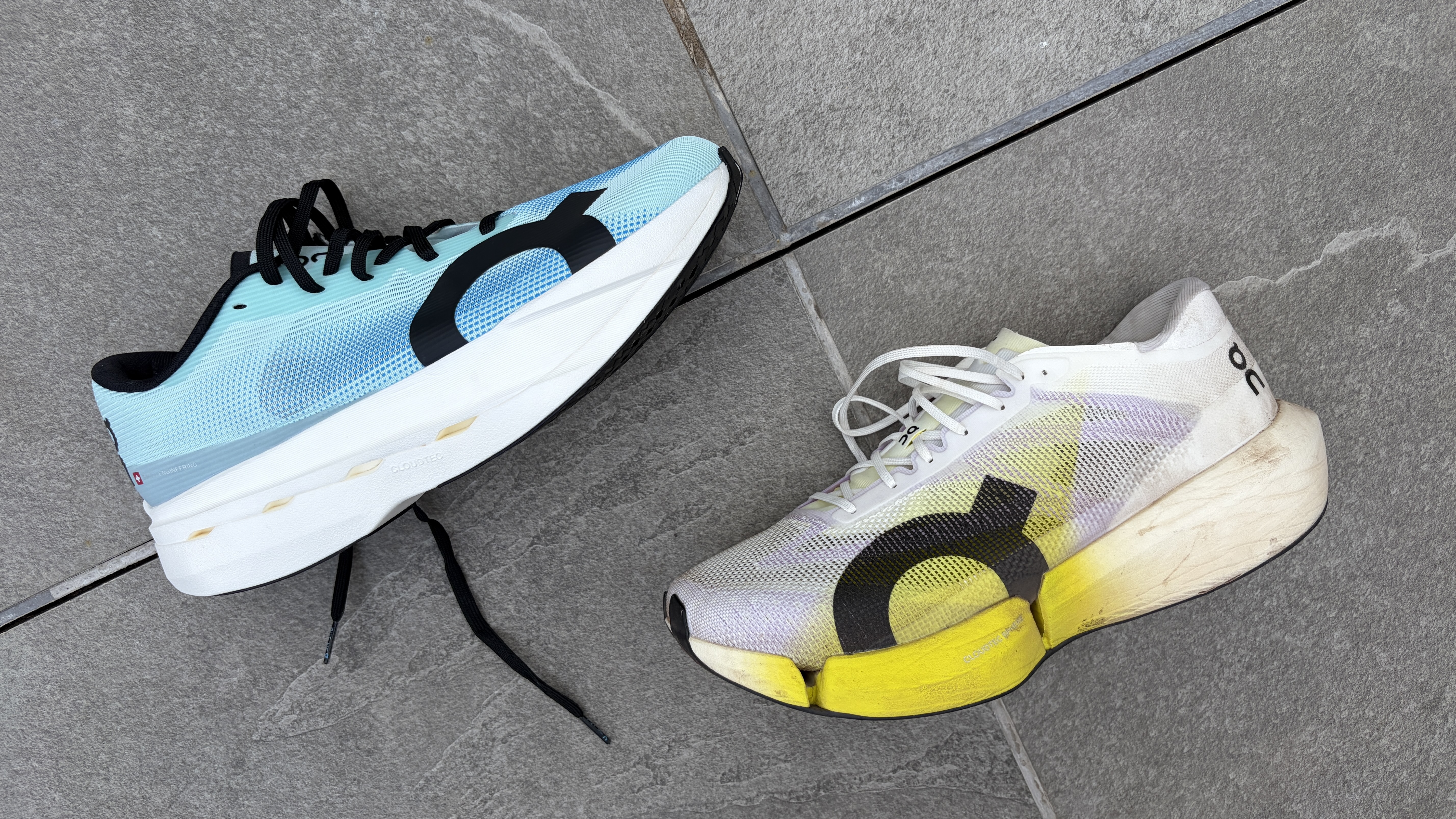 On Cloudboom Volt and On Cloudboom Strike 2