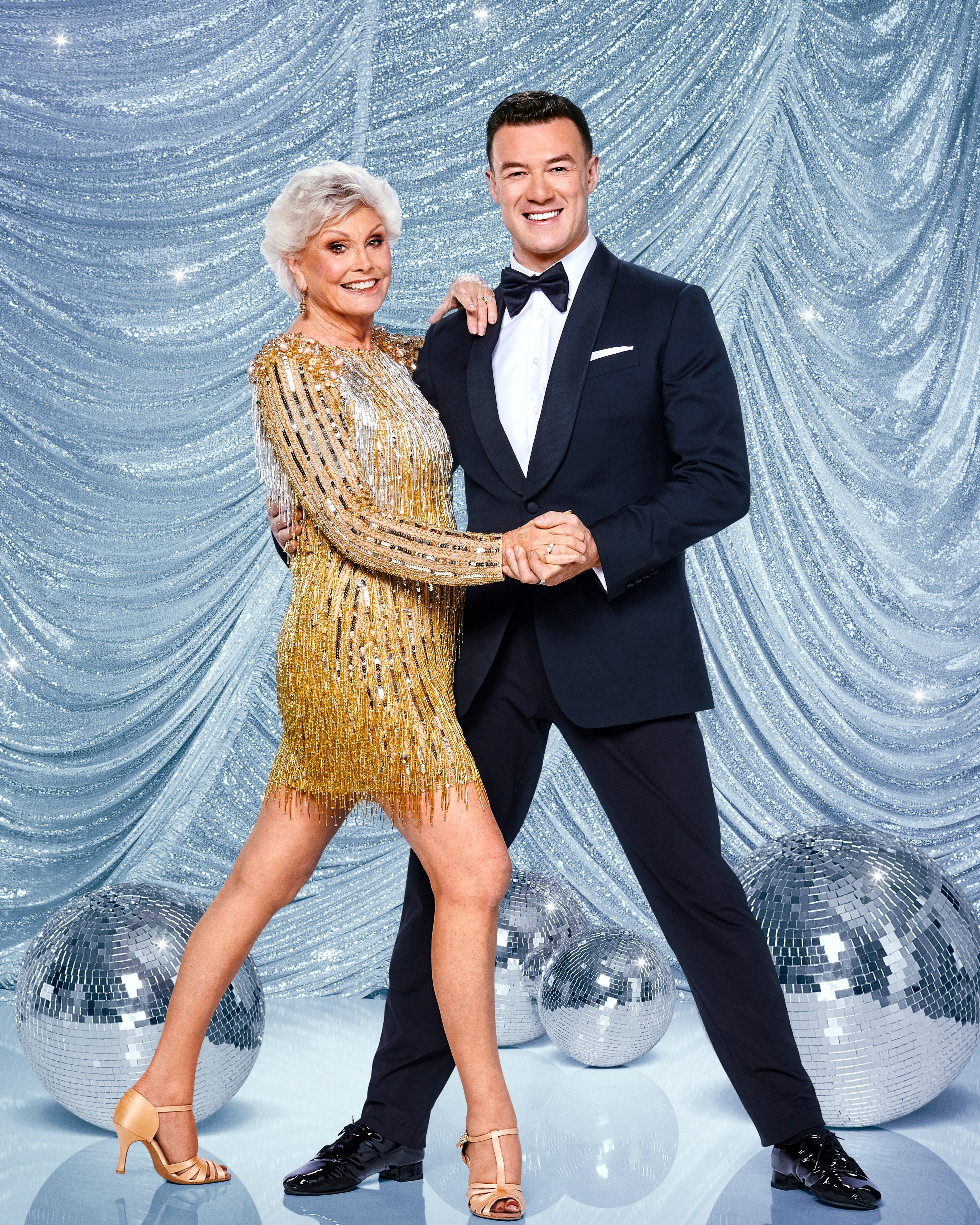 Angela Rippon & Kai Widdrington Strictly Come Dancing 2023