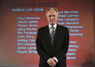 England football team manager Sven Goran Eriksson announces his World Cup team on May 8, 2006 in London, England. Theo Walcott of Arsenal and Aaron Lennon of Tottenham hotspur were announced today as part of England's 23 man provisional World Cup squad, but Shaun Wright-Phillips, Jermain Defoe and Ledley King miss out.