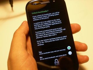 Nexus S 4G - Unlock bootloader