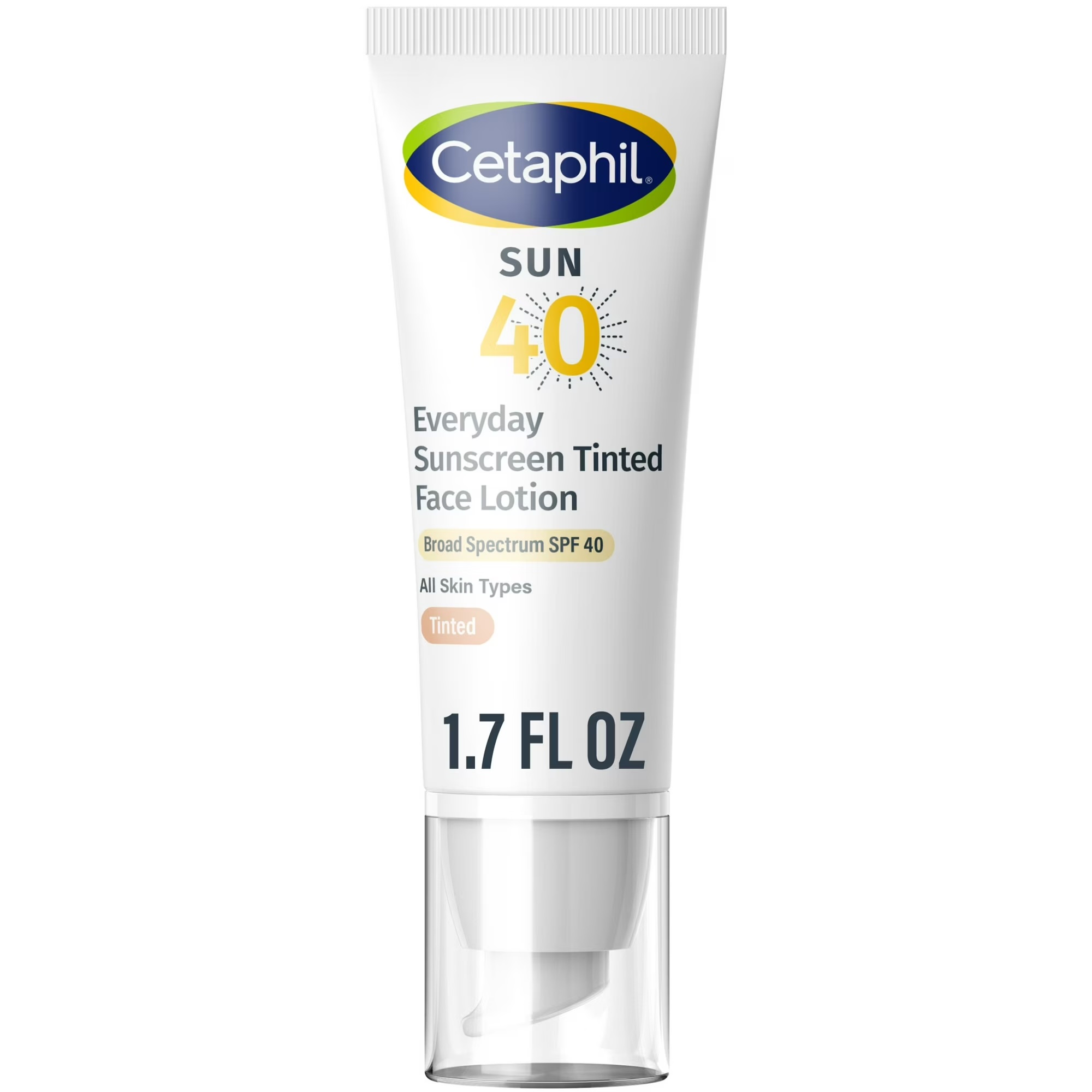 Cetaphil, Sunscreen Tinted 100% Mineral Broad-Spectrum Face Lotion Spf 40