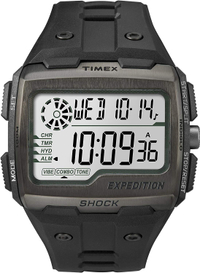 Timex Men Grid Shock LCD/Black Dial With Black Resin Strap Watch | was £89.99&nbsp;| now £36 | save 60%