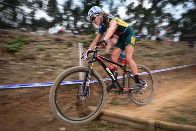 Candice Neethling finished fourteenth overall and was the second local rider home in the under 23 women's cross country