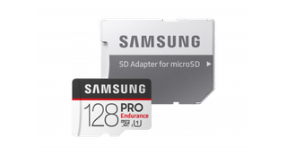 Samsung PRO Endurance memory card product shot