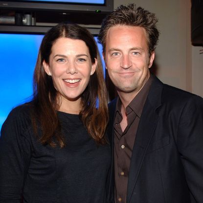 Lauren Graham and Matthew Perry at the 4th Annual Pre-Emmy Party at the Republic, Los Angeles