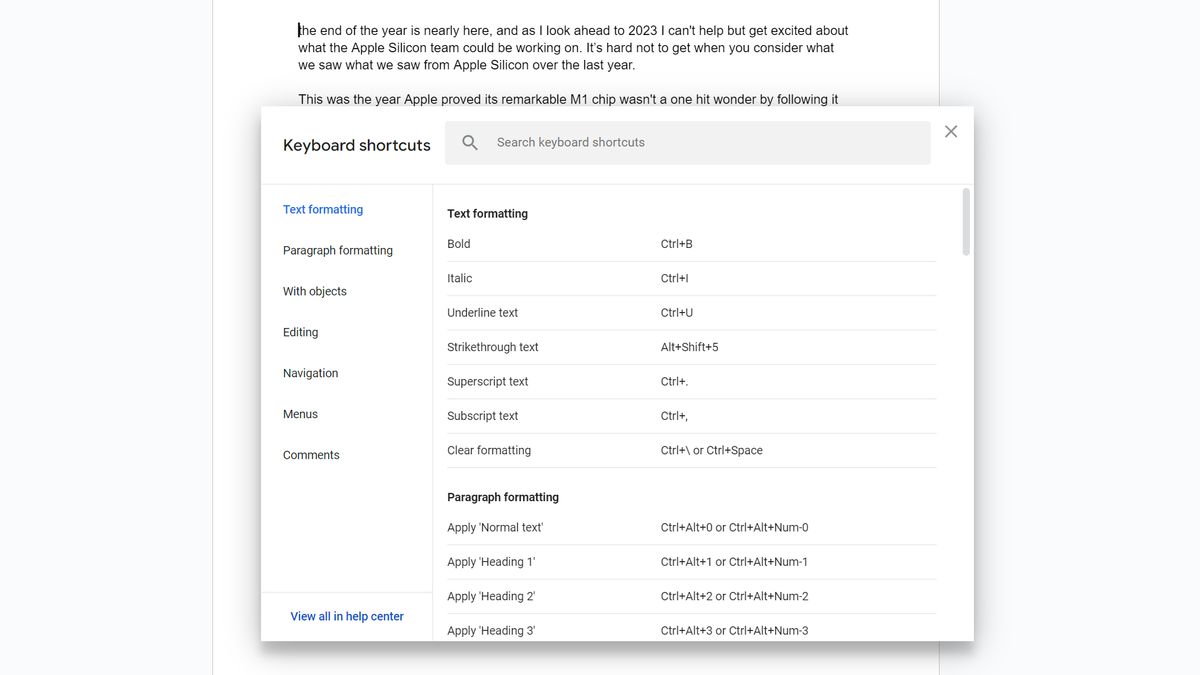 7 Google Docs keyboard shortcuts to get more done in less time Tom's