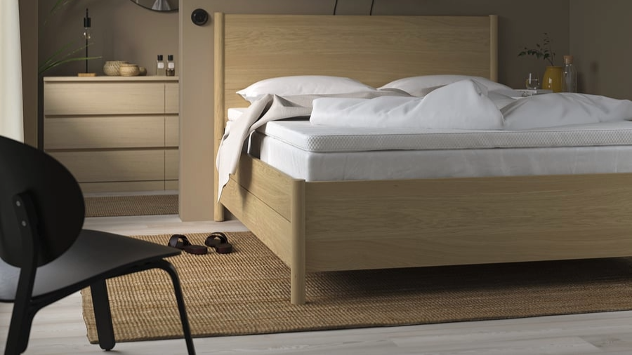 The NORRSELE Mattress Topper (Queen) from IKEA