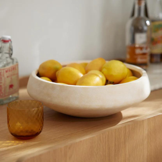 Earthenware fruit bowl from Lulu and Georgia 