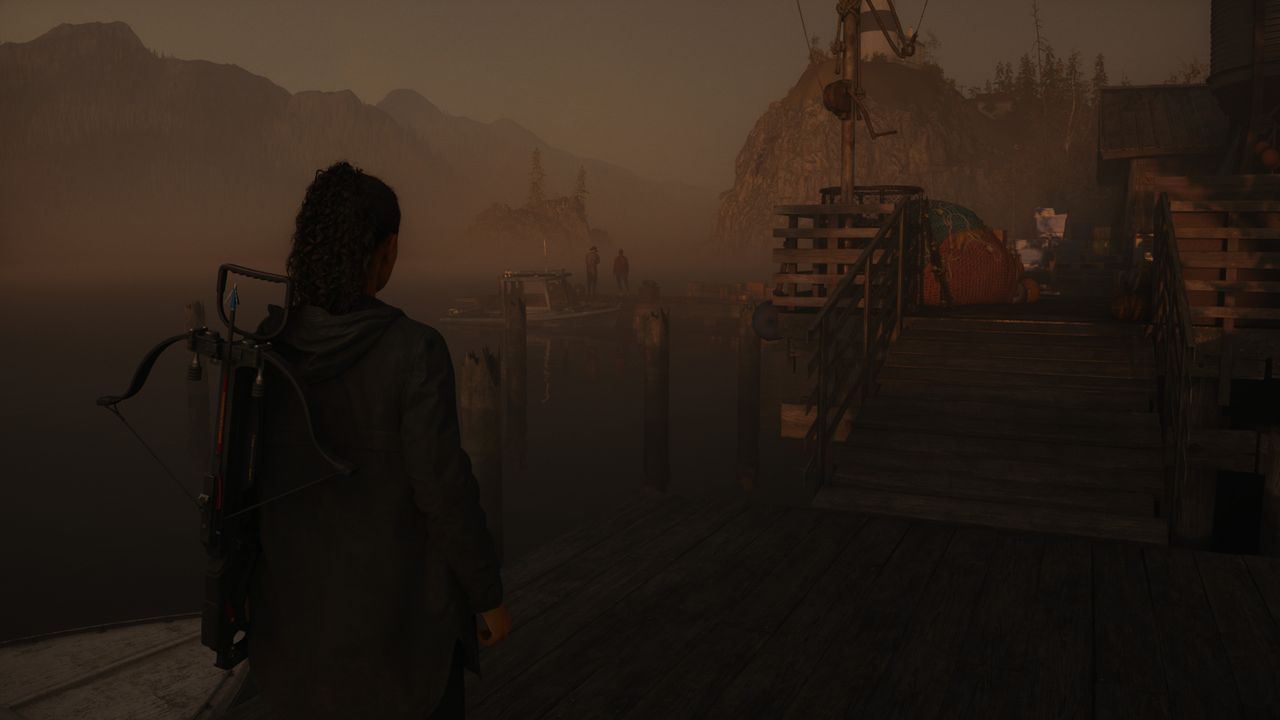 Alan Wake 2 image fidelity comparison screenshots